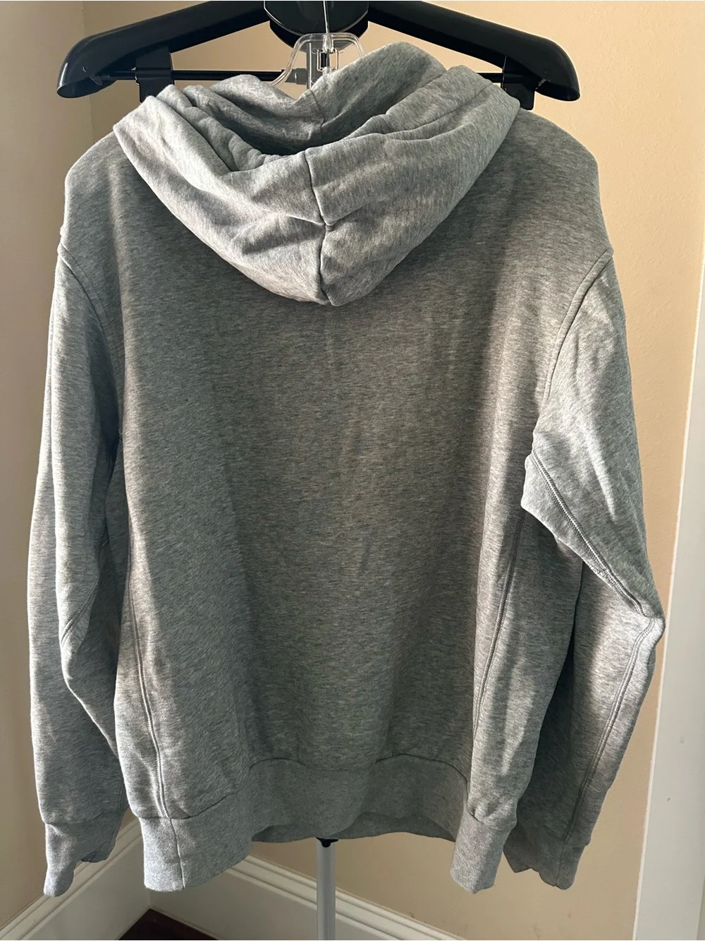 Nike Men’s Gray Pullover Hoodie with Blue Bridge Logo